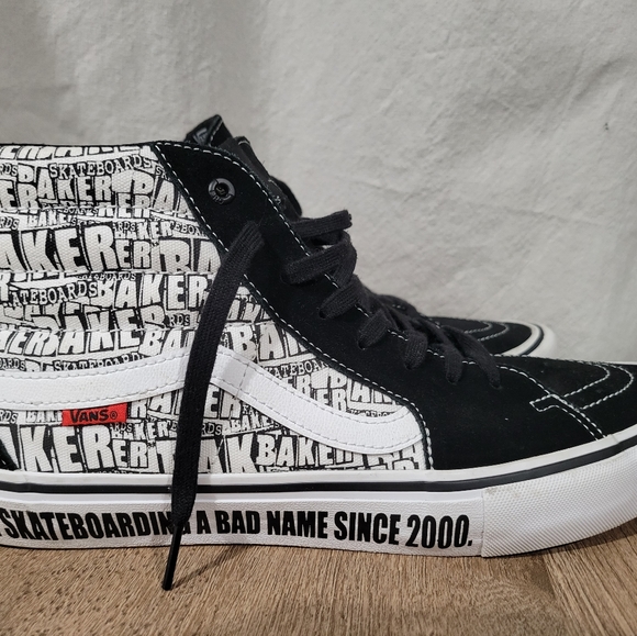 Vans Sk8-hi X Baker Skateboards Size 13 - Picture 12 of 12